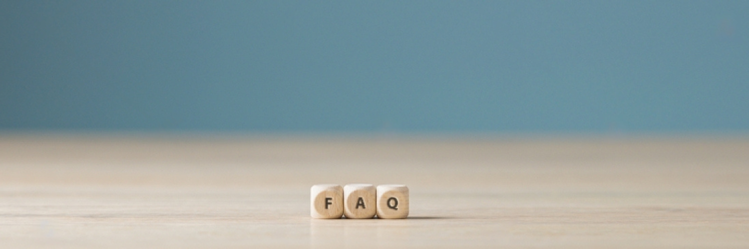 The Herbal Mojo for Guys page showing three dice with the letters FAQ