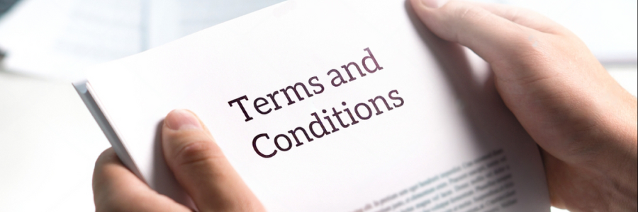 The Herbal Mojo for Guys Terms of Service showing image of a page in a book titled Terms and Conditions