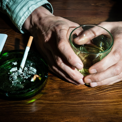 Lifestyle habits including smoking and alcohol affecting male sexual health and erectile dysfunction