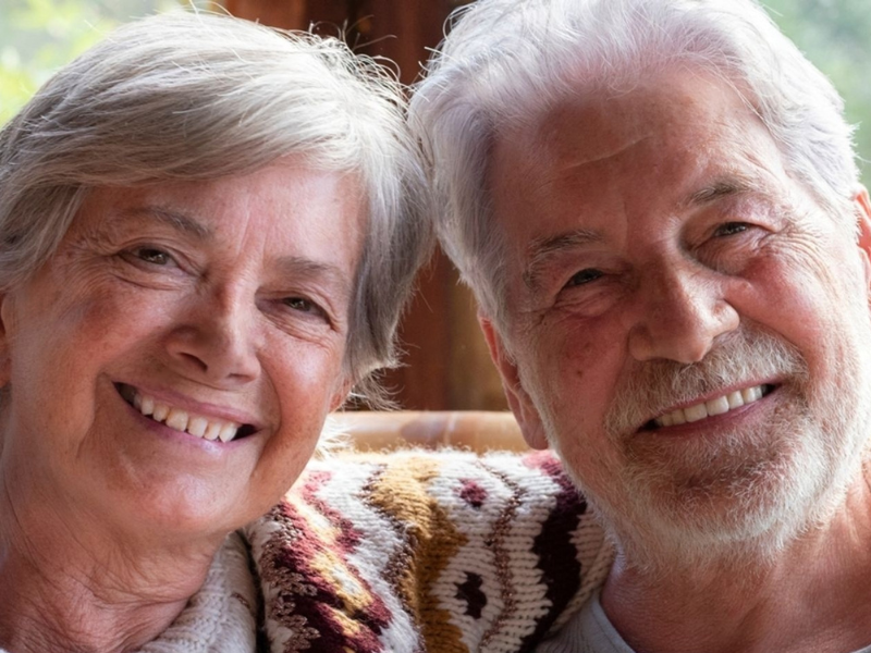 Happy mature couple representing improved sexual confidence and intimacy with natural male enhancement